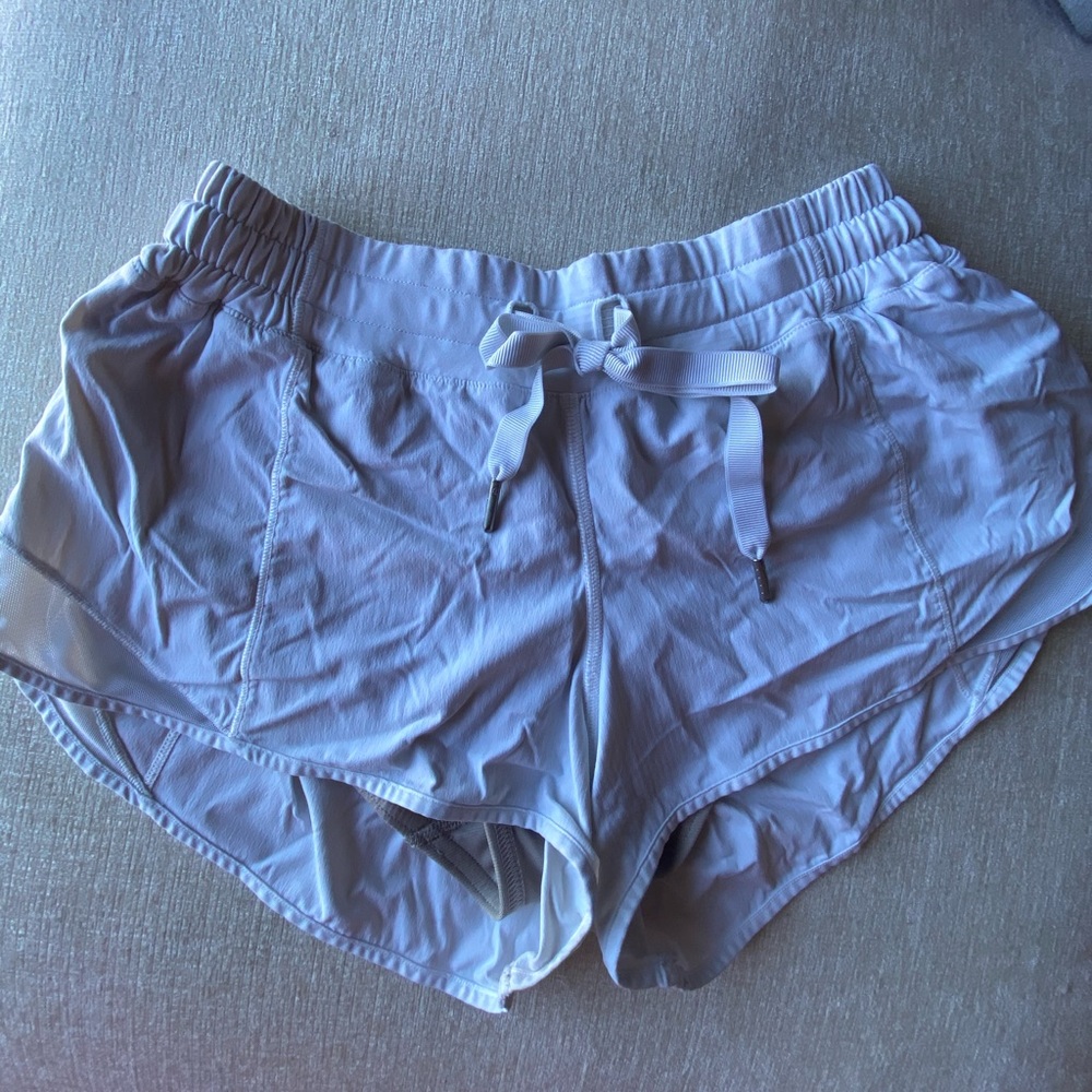 Lululemon white shorts- size 6
